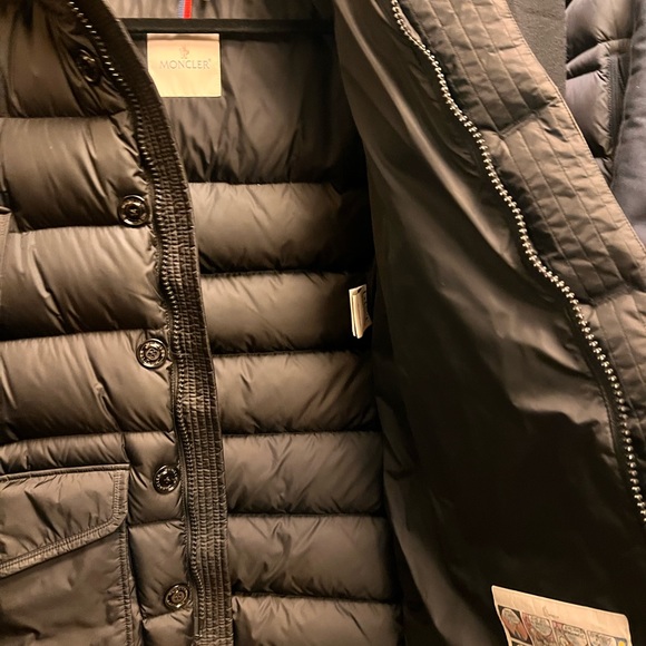 CLUNY GIUBBOTTO Fur-Trim Nylon Down Parka Moncler - 4 - Picture 6 of 9
